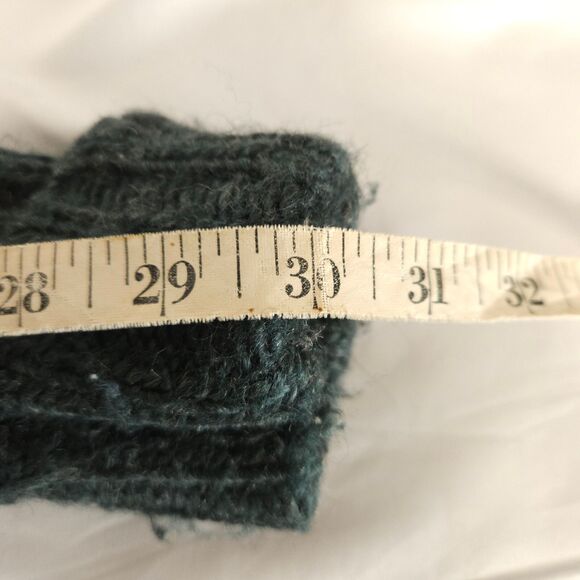 Cynthia Rowley Womens Med Wool Alpaca Chunky Open Front Shawl Cardigan Sweater - Picture 6 of 7